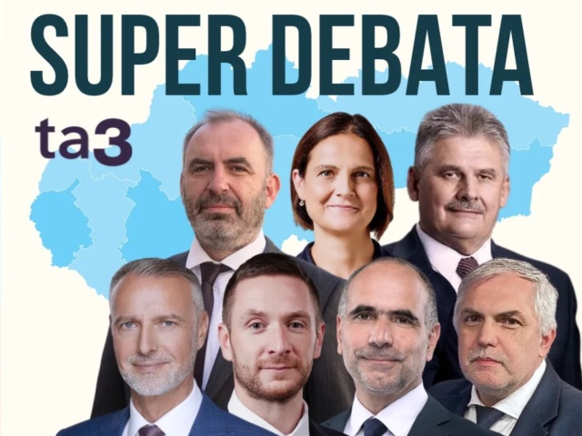 Sedem strán v jednom štúdiu. ta3 po voľbách odvysiela veľkú Superdebatu