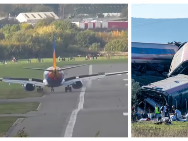 VIDEO: Boeing po pristátí zišiel kolesami z dráhy. Nasledovali dramatické chvíle